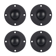 4 Pcs Tweeter Haut-Parleur 6 Ohm 30 W Hifi Doux DôMe Film de Soie Treble Haut-Parleur NéOdyme