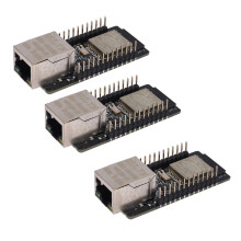 3X WT32-ETH01 Embedded Serial Port Networking + Wifi Combo Gateway Module