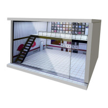 Diecast Model Car Display Case 1/64 1/36 1/32 Scale for Collection All