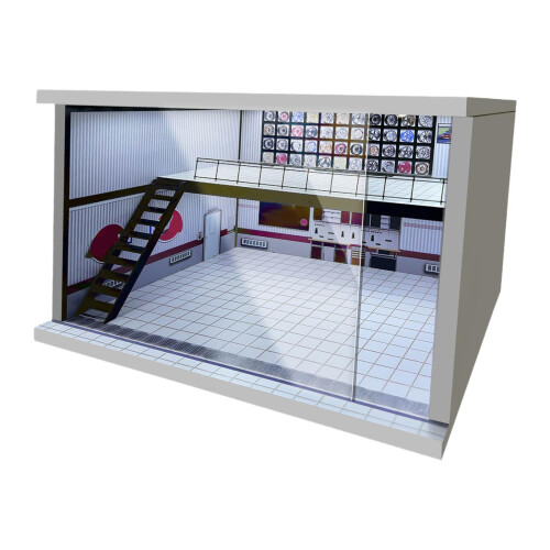 Diecast Model Car Display Case 1/64 1/36 1/32 Scale for Collection All