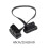 Low Profile OBDII Extension Cable Flexible Diagnostic Extender Cord Ad 2