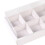 2Pcs Bakery Boxes Grid Boxes Square Food Containers for Cookies Party 3