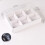 2Pcs Bakery Boxes Grid Boxes Square Food Containers for Cookies Party 2