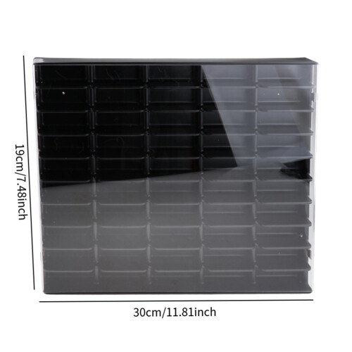 1/64 Scale Diecast Display Case Wall Mount for Figures Small Dolls Mod 1