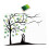 Fingerprints Tree Canvas Versatile Crafts Birthdays Weddings Art Suppl 1
