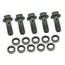 Banjo Bolt Durable Tube Tubing Screws Bolts for Motorcycle Vehicle Aut