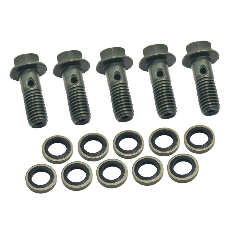 Banjo Bolt Durable Tube Tubing Screws Bolts For Motorcycle Vehicle Aut 6902695741739