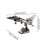 Fighter Model Building Blocks Set Gift Model Airplane Kit for Fans sil 2