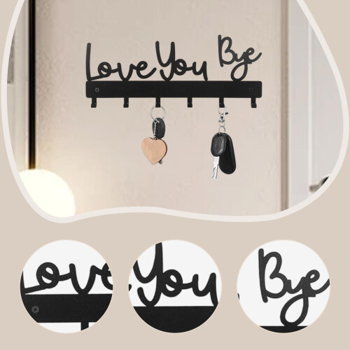 Key Holder for Wall Wall Decorative Key Storage for Kitchen Living Roo 2