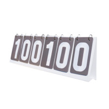 Sports Scoreboard Tabletop Score Flipper for Football Table Tennis Bad