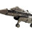 Fighter Model Building Blocks Set Gift Model Airplane Kit for Fans sil 3