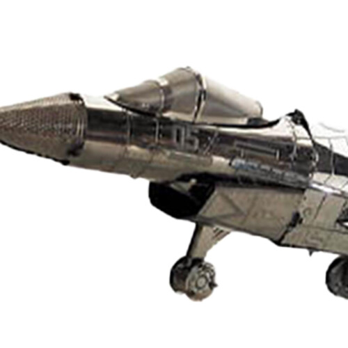Fighter Model Building Blocks Set Gift Model Airplane Kit for Fans sil 2