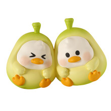 2 Pieces Cute Bookends Statue Novelty Resin Ornament for Hallway Livin