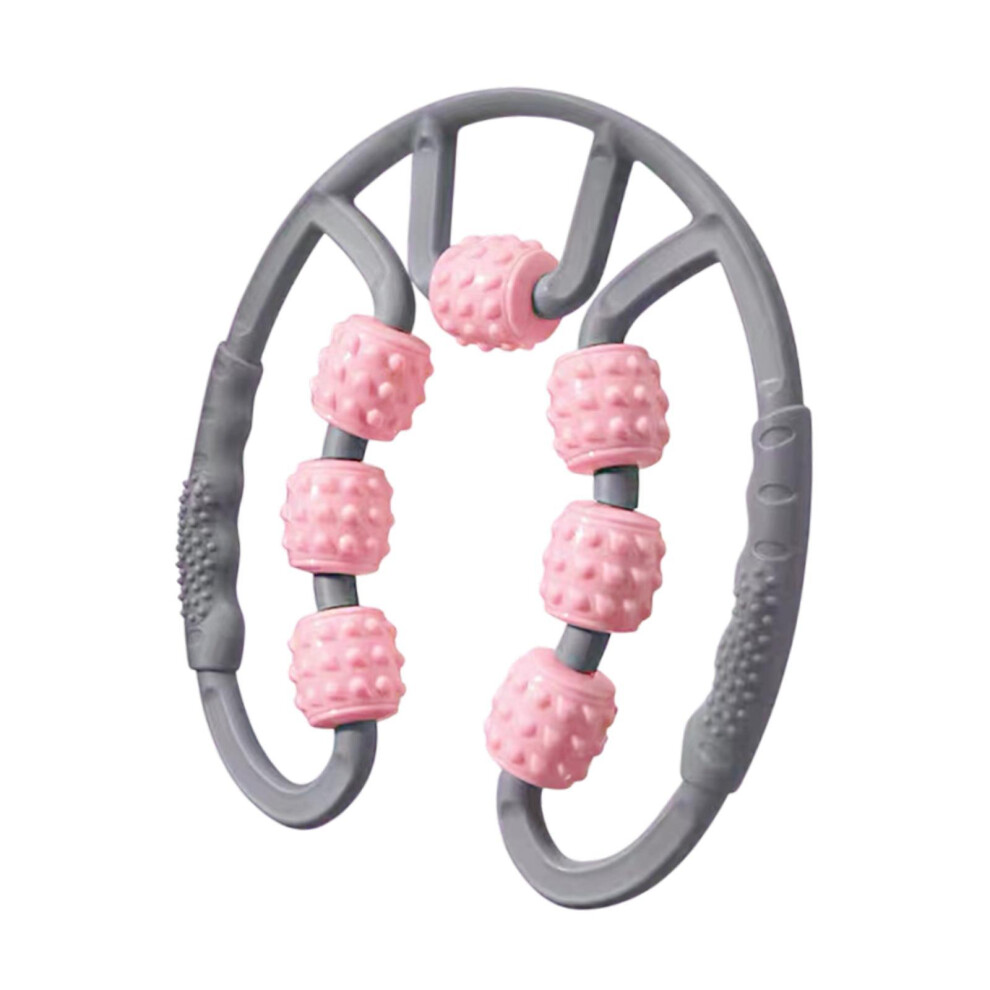 Muscle Roller for Legs 7 Wheels Full Body Massage Tool for Golfer Elbo