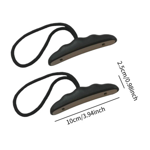 2x Kayak Handles Sturdy Kayak Pull Handles for Canoeing Beach Paddle S 1