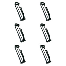 6Pcs Pool Table Pocket Rails Accessories Portable Billiard Table Slide