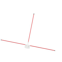Golf Alignment Stick Holder Gift Auxiliary Tool for Yard Golf Course O