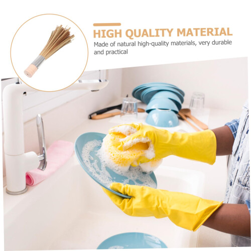 Pot Brush Set with Strong Decontamination for Kitchen Cleaning, Restaurant and Home Use 1