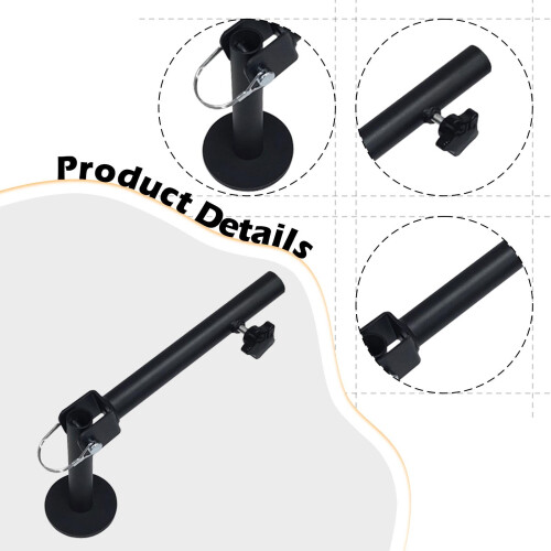 Attachment for Barbell Sturdy Steel Base for Split Squats Deadlifts Ro 2