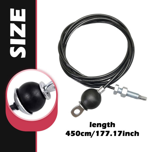 Gym Replacement Cable Heavy Duty Strength Training 6mm Thick Steel Wir 1