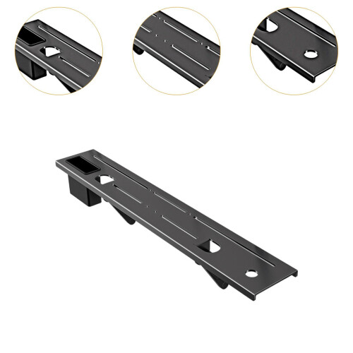 TV Top Storage Bracket Wall Mount Adjustable for Cable Box Home Decor 2