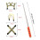 Retractable Billiards Cue Stick Bridge Billiards Cue Accessory for Beg 2