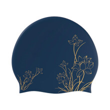 Silicone Swim Cap Printed Headwear Swimming Cap for Surfing Sailing Ca