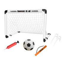 Soccer Goal for Kids with Ground Nails Compact Kids Toy for Yard Sport