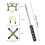 Retractable Pool Bridge Cue Stick Removable for Pool Table Beginners P 2