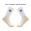 Ice Skating Socks Elastic Figure Skating Socks for Athletes Workers St 2