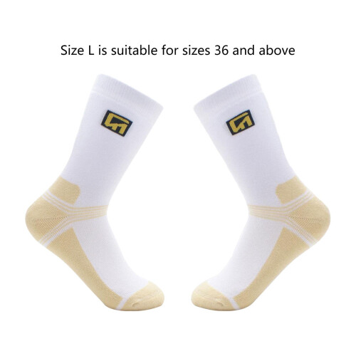 Ice Skating Socks Elastic Figure Skating Socks for Athletes Workers St 1