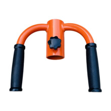 T Bar Row Attachment Metal Hand Grip for Barbell Full Body Strength Tr