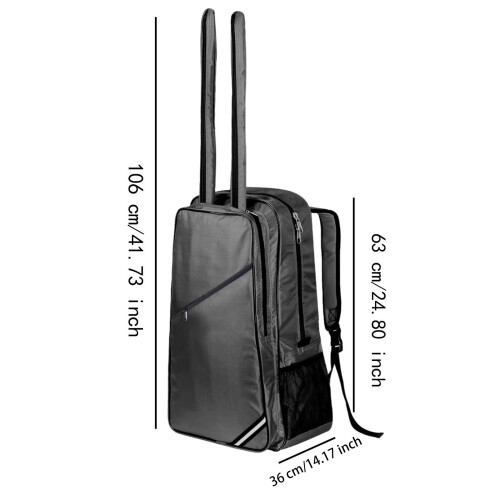 Fencing Backpack Reliable with Adjustable Strap Portable Fencing Stora 1