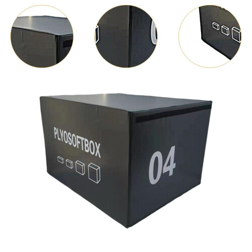 Jump Box Step Versatile Anti Slip Jumping Box for Home Workout 90cmx75 2