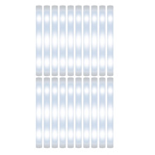 20x Foam Glow Sticks Portable Lighting Baton Rods for Holiday Raves Co