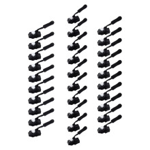 30 Pieces Zipper Repair Kit Detachable Zipper Pulls for Jeans Garment
