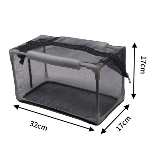 Aquarium Separation Net Breeding Box for Fish Spawn Hatchery 32x17x17c 1