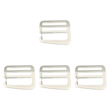 4 Pieces G Hook Wave Buckles with Spring Slide Buckles Webbing Strap B