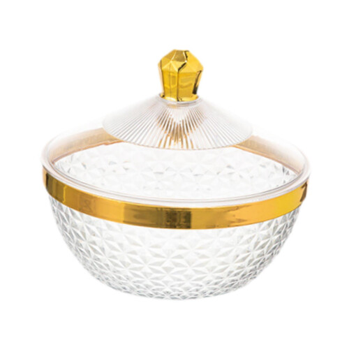 Countertop Fruit Bowl with Lid Fruit Basket for Kitchen Counter Fruit