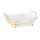 Wire Bread Basket Easy to Clean Iron Storage Container for Kitchen Hou 1
