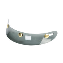 Motorcycle Helmet Visor Peak 3 Snap Universal for 3/4 Open Face Helmet