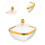 Countertop Fruit Bowl with Lid Fruit Basket for Kitchen Counter Fruit 3