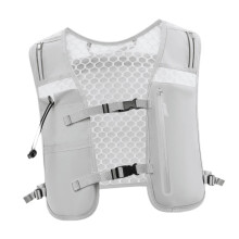 Hydration Backpack 4L Waterproof Running Vest Pack for Trail Jogging C