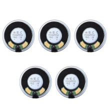 5piezas 36 mm 16 Ohm 1 W Carcasa de Aluminio Iman Interno Altavoz