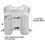 Hydration Backpack 4L Waterproof Running Vest Pack for Trail Jogging C 2