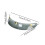 Motorcycle Helmet Visor Peak 3 Snap Universal for 3/4 Open Face Helmet 2
