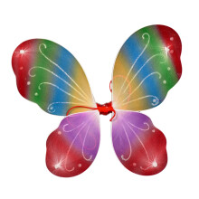 Butterfly Wings Kids Elf Wings Costume for Party Stage Performance Car