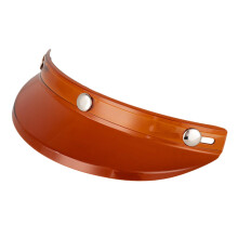 Helmet Visor Peak Trendy Vintage Visor Peak for 3/4 Helmets Spare Part
