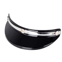 Motorcycle Helmet Visor Peak 3 Snaps Trendy for 3/4 Helmets Spare Part