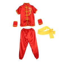 Chinese Traditional Wushu Costume Apparel for Adult Kid Women Boys Gir